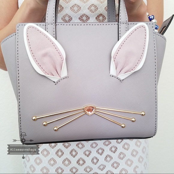 Kate spade NY hop to it Mini Hayden Rabbit Bag NWT - Picture 4 of 8